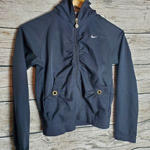 Junior's Nike Track Jacket Black Size XS